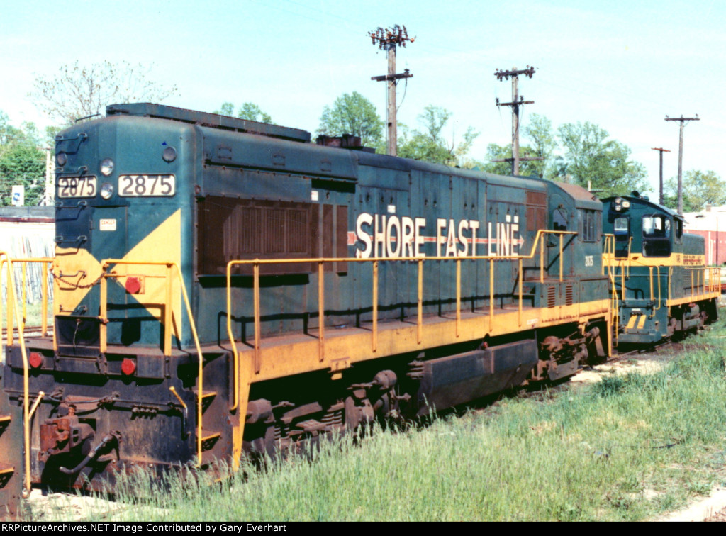 SFLR GE U30B #2875 - Shore Fast Line RR